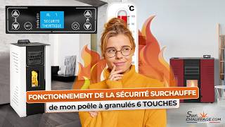 Comment fonctionne la sécurité surchauffe de mon poêle à granulés 6 touches [upl. by Wong]