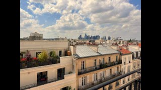 PARIS APARTMENT studio Levallois Perret FOR RENT from €995  month [upl. by Asp343]