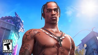 Fortnite UNBANNED Travis Scott [upl. by Euqinor]