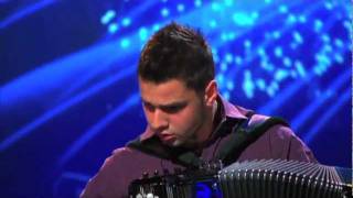 Got Talent Serbia  Nikola Peković Amazing Accordion [upl. by Reel]