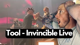 Drummer Reacts To  TOOL  INVINCIBLE LIVE FIRST TIME HEARING [upl. by Peckham510]