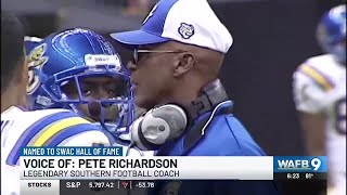 Southern’s legendary Coach Pete Richardson to be inducted into the SWAC Hall of Fame [upl. by Efron]