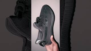 Cinder Yeezy 350v2 yeezy adidas 350 black youtubeshorts [upl. by Arlana]