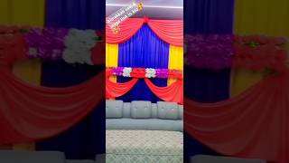 Romantic first night room decoration firstnight viralvideo youtubeshorts [upl. by Bassett992]