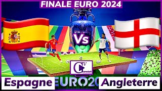 Espagne Vs Angleterre Finale Euro 2024 En Direct Commenté  Gamstafi TV [upl. by Aihsyla]