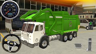 Cleaner Truck amp Bus Driving School Simulator  Bus Station Learn to Drive 02  Android Gameplay [upl. by Anaerda]