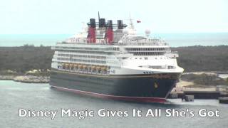 Disney Dream vs Magic  Ship Horn Showdown Plus All of Dreams Horn Songs [upl. by Depoliti496]