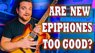 New Epiphone Guitars are insanely good Inspired by Gibson ES 335 SUPER VERSATILE [upl. by Netfa]