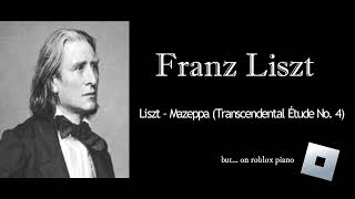 Franz Liszt  Mazeppa Transcendental Étude No 4 [upl. by Herb]