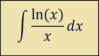 integral of ln x x [upl. by Ahsyt338]