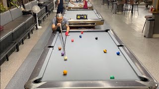 Billiards pool 10 ball Bình Chuẩn vs Edgie Geronimo race to 15 [upl. by Alludba623]