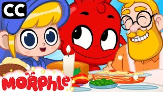 Morphles Christmas Dinner Party  Mila amp Morphle Literacy  Cartoons with Subtitles [upl. by Aisitel]