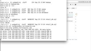 Data Warehouse using Hadoop eco system  02 Preparing source mysql database for HDP [upl. by Aicelf217]