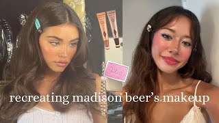 TRYING MADISON BEERS MAKEUP 🎀🎀 [upl. by Macpherson471]