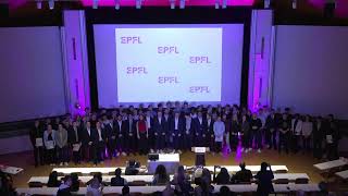 Remise des bachelors mathématiques EPFL 2024 [upl. by Shutz]