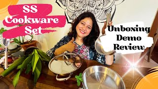 Ultimate Stainless Steel Cookware Set Revealed  Unveiling the Top Stainless Steel Cookware Set [upl. by Llecram]