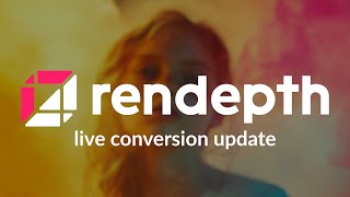 Live 2D to 3D Photo Conversion in Rendepth  Stereo 3D Media Player [upl. by Paymar]