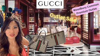 Gucci Outlet Huge Discount Sale 40 to 60 OFF at Woodbury Common Premium Outlets Shopping Vlog [upl. by Syck]