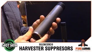 Silencerco Harvester Suppressors  SHOT Show 2014 [upl. by Andryc]