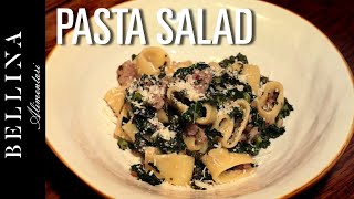 Delicious easy to make KALE AND SAUSAGE PASTA for meat lovers a traditional Italian recipe [upl. by Bodwell15]