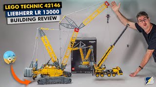 The 700 LEGO Technic monster  42146 Liebherr LR 13000 detailed building review part 1 [upl. by Ardie]