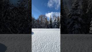 Roof Snow Clearing rooftop snow calm workout before andafter re [upl. by Bart]