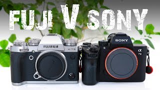 Sony A7III vs Fuji XT3  BEST CAMERA of 2019 Full Frame V APSC [upl. by Lamek537]