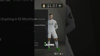 Adding Cristiano Ronaldo to current Real Madrid in FC25 [upl. by Imef]