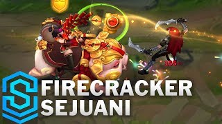 Firecracker Xin Zhao Wild Rift Skin Spotlight [upl. by Ziwot]