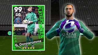 Donnarumma grátis potw 99 de over EFOOTBALL 2024mobile pesmobile [upl. by Twelve]