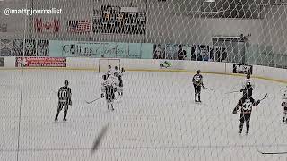 Empty net goal scored by 77 Jaakko Wycisk of the Sun County Panthers [upl. by Lain991]