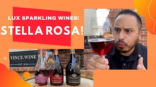 STELLA ROSA SPARKLING  BLACK LUX  ROSSO LUX  BRACHETTO DACQUI [upl. by Barnett]