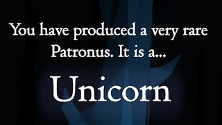 Very Rare PATRONUS  Unicorn Pottermore [upl. by Tai]