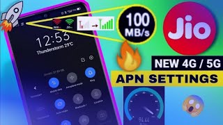 Jio FAST NET APN Settings  Jio Net Speed Kaise Badhaye  Jio Net Slow or Network Problem Solve 🚀📲 [upl. by Yelrahc206]