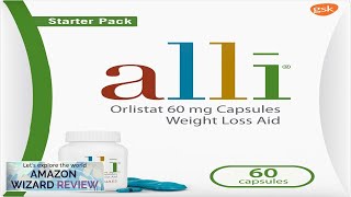 alli Diet Weight Loss Supplement Pills Orlistat 60mg Capsules Starter Pack Non Review [upl. by Anile]