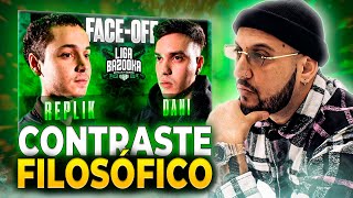 🤔 FILOSOFÍAS MUY DISTINTAS 🤔  FACEOFF REPLIK VS DANI  LIGABAZOOKA [upl. by Ravert205]