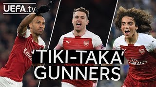 AUBAMEYANG RAMSEY GUENDOUZI Watch the best ARSENAL team goals in this UEL season [upl. by Avan]