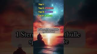 Das sind die Top 4 Gewinner der Sternzeichen astrologie sternzeichen horoskop gewinner [upl. by Assirialc925]