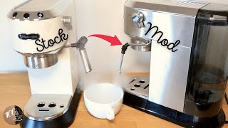 HOW TO INSTALL A RANCILIO STEAM WAND  DELONGHI DEDICA  Fully Explained in English [upl. by Ellehcin]