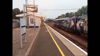 ScotRail 158710 Departs Dingwall For Wick [upl. by Ahsener]