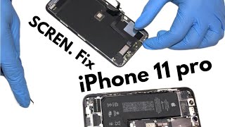 IPhone 11 pro Screen Replacement [upl. by Seldon]