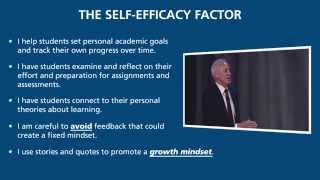 Building Engagement and Motivation Through SelfEfficacy [upl. by Cirnek]