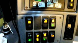 2010 MCI J4500 Start and Switches [upl. by Ydok615]