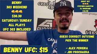 MLB FREE PLAY Houston Astros vs New York Mets ⚾️ UFC 303 Bets Predictions Saturday 62924 [upl. by Alfi657]