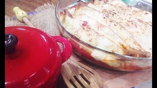 Canelones de verduras y espinaca con salsa mixta [upl. by Pepi]