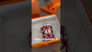 My kind of asmr unboxing 😊🤫 hermescollection hermesunboxing hermes [upl. by Tsew]