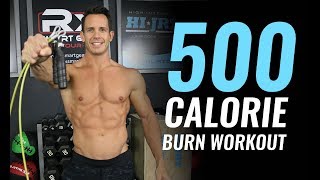 Burn 500 Calories With This Jump Rope Workout [upl. by Intruok955]