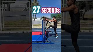 Race Through The 27 Second Obstacle Course shortsvideo lapistadelinfante physicaltraining [upl. by Buyse323]