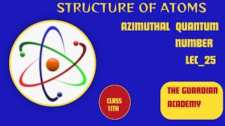 LEC25CLASS11AZIMUTHALQUANTUMNUMBERCHAPTER2STRUCTUREOFATOM [upl. by Fedirko886]