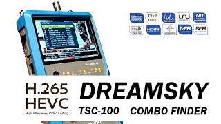 Dreamsky TSC100 HEVC COMBO FINDER [upl. by Torhert442]